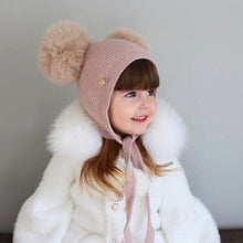 Unisex | Honeycomb Dusty Cashmere Bonnet | Pink