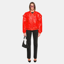 OW Collection Valencia Croc Bomber | Red