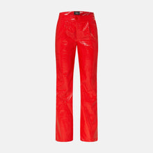 OW Collection Valencia Croc Pants | Red