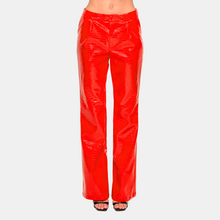 OW Collection Valencia Croc Pants | Red