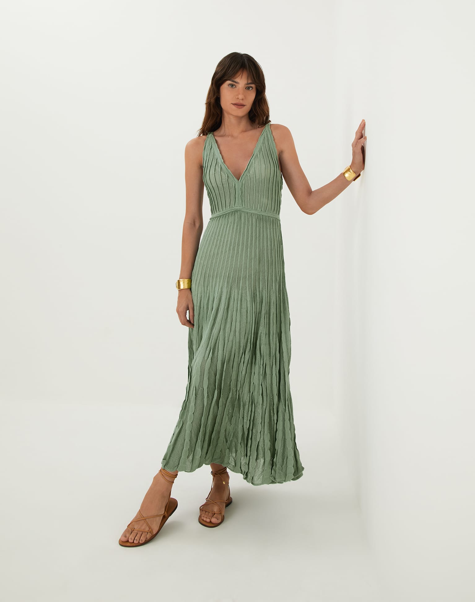 Celina Long Dress - Harbor XS