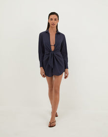 Juliete Short Cover Up - Sailboat XS
