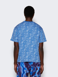 Men | Casella Meyer | Allover Monogram Tee | Blue