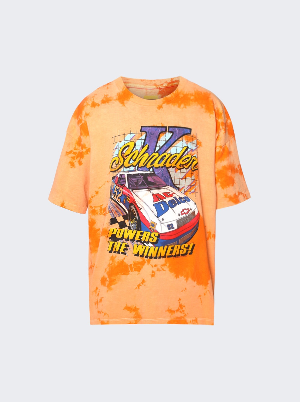 Men | NOTSONORMAL | Nascar Tie Dye T-shirt | Tangelo