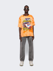 Men | NOTSONORMAL | Nascar Tie Dye T-shirt | Tangelo