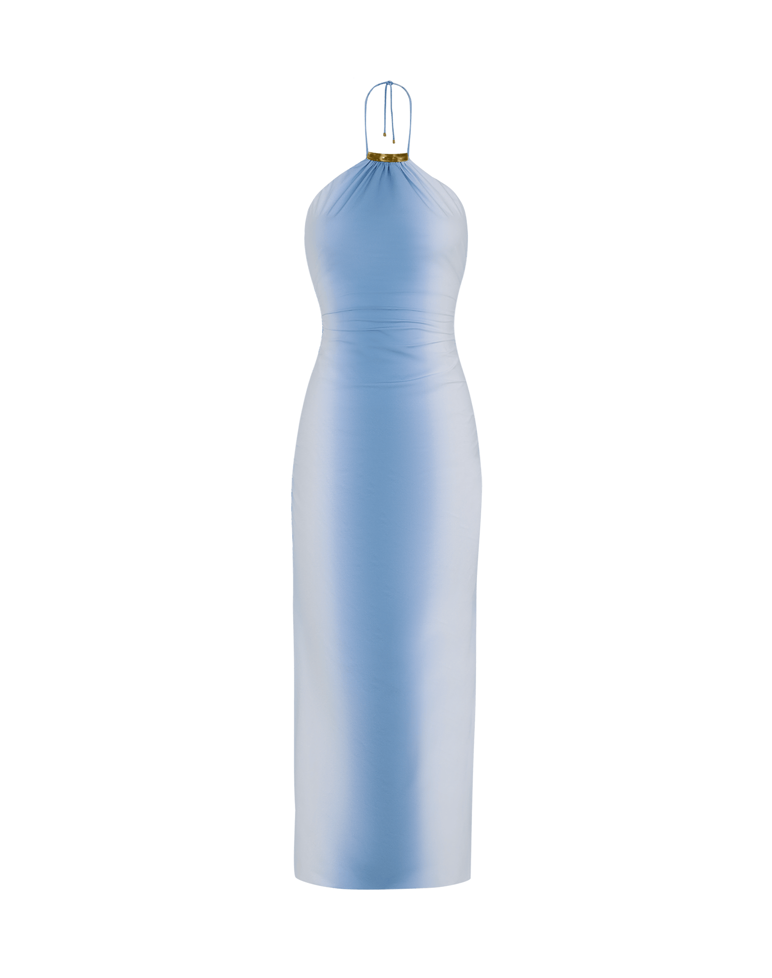 Dayton Halter Midi Dress | Blue Moon