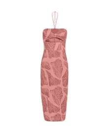 Yara Midi Dress | Embroidered Sweet Heart