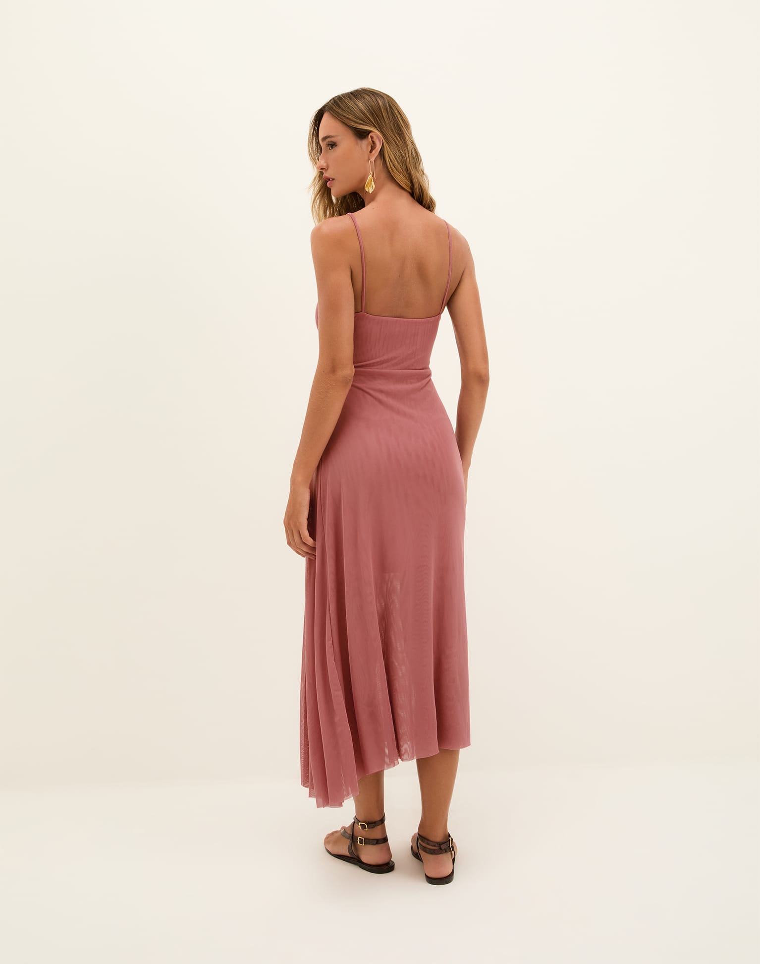 Dana Midi Dress - Sweet Heart XS