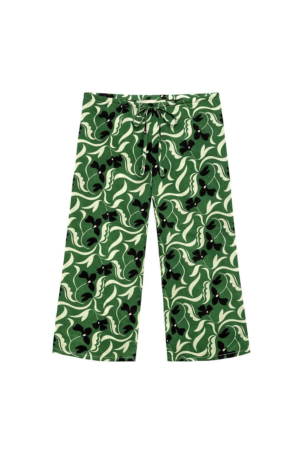 Kids | Drawstring Wide Leg Pant | Veronica Floral