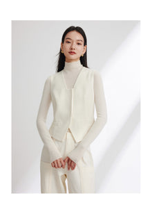 Vest | White