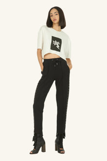 Sadye Sweatpants With Studs | Black