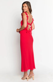 Viona Maxi Dress | Red