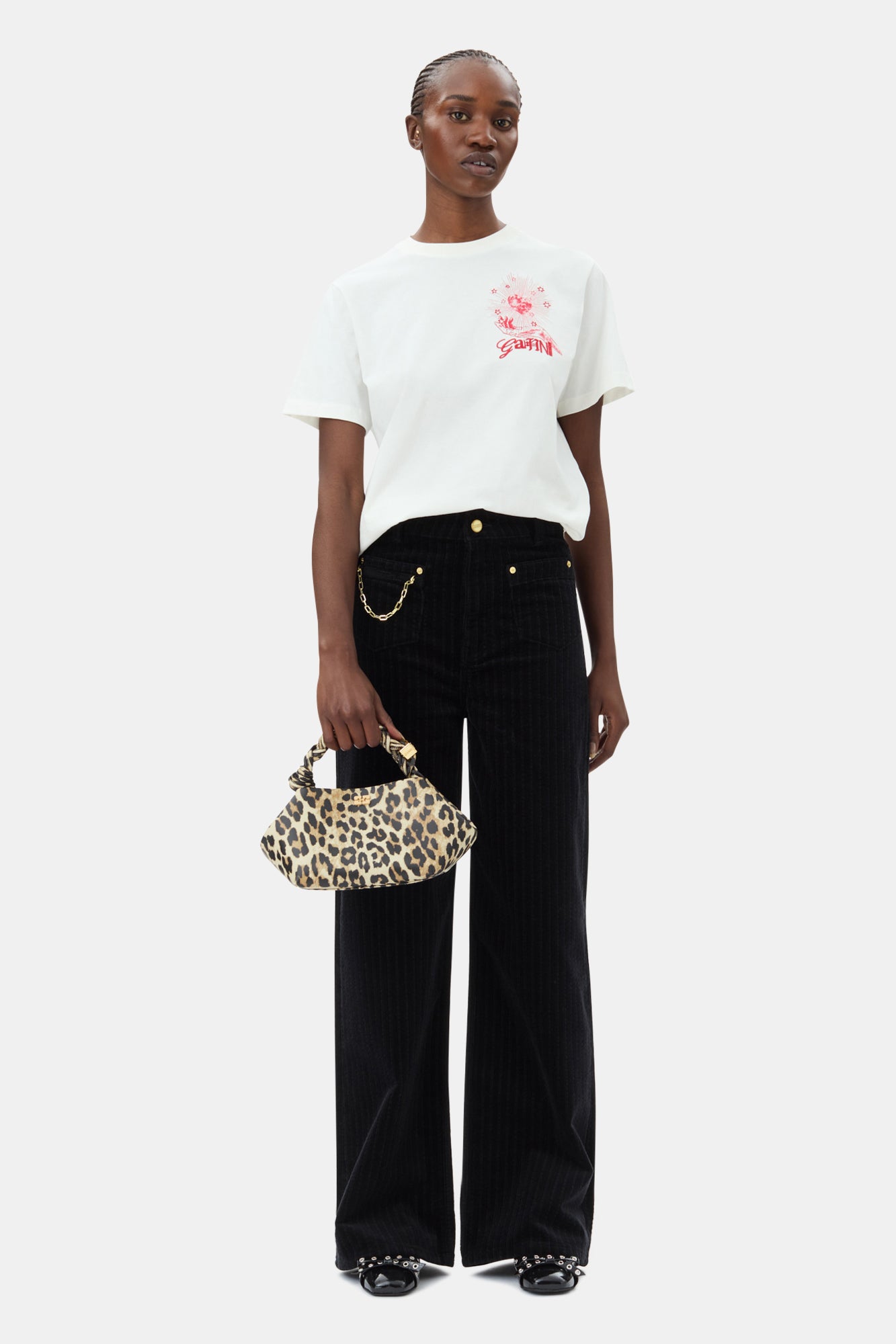 Stretch Corduroy Magny | Black