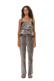 3D Jacquard Top | Leopard