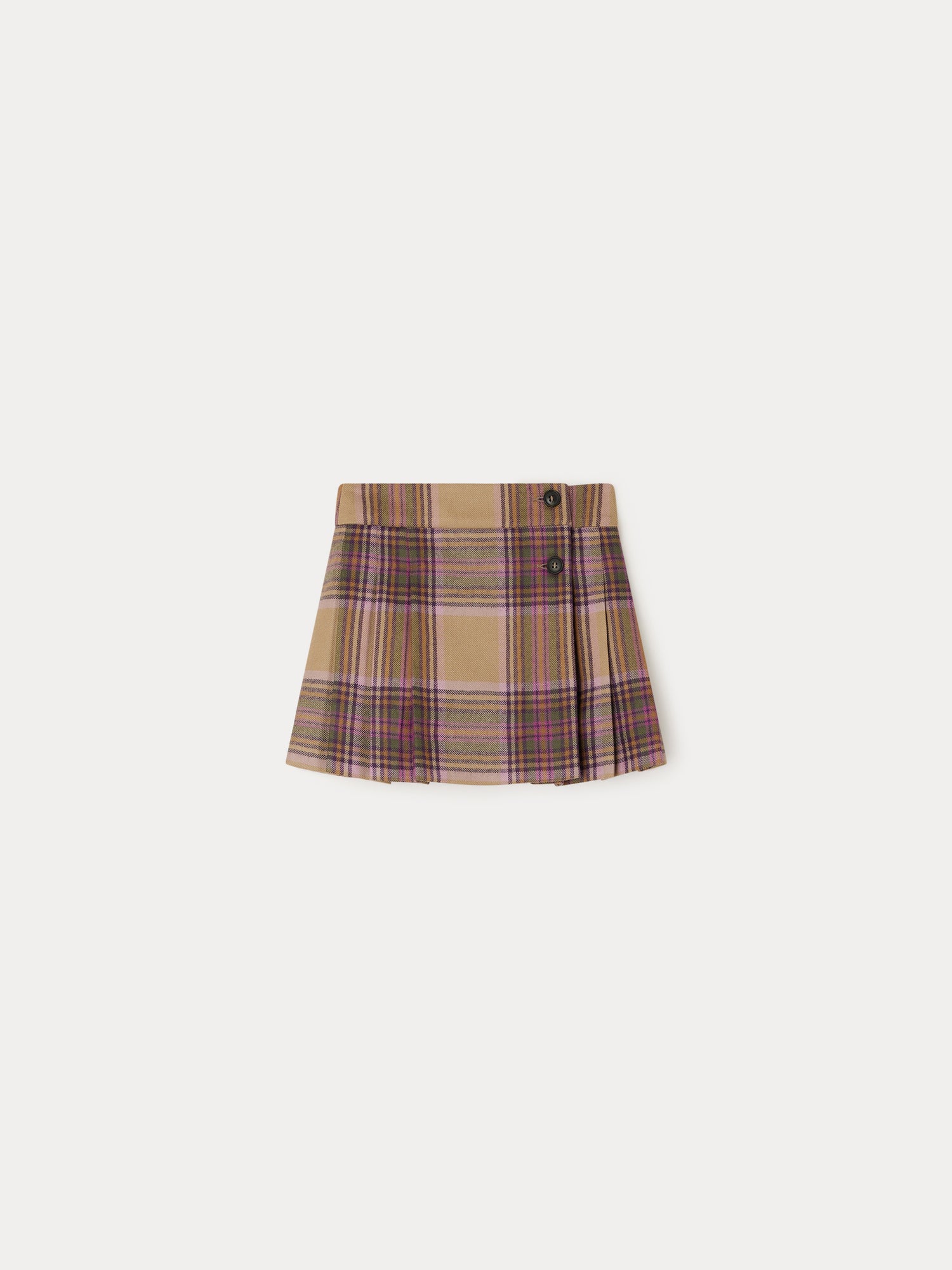 Girl | Talissa Skirt | Hazelnut Tartan