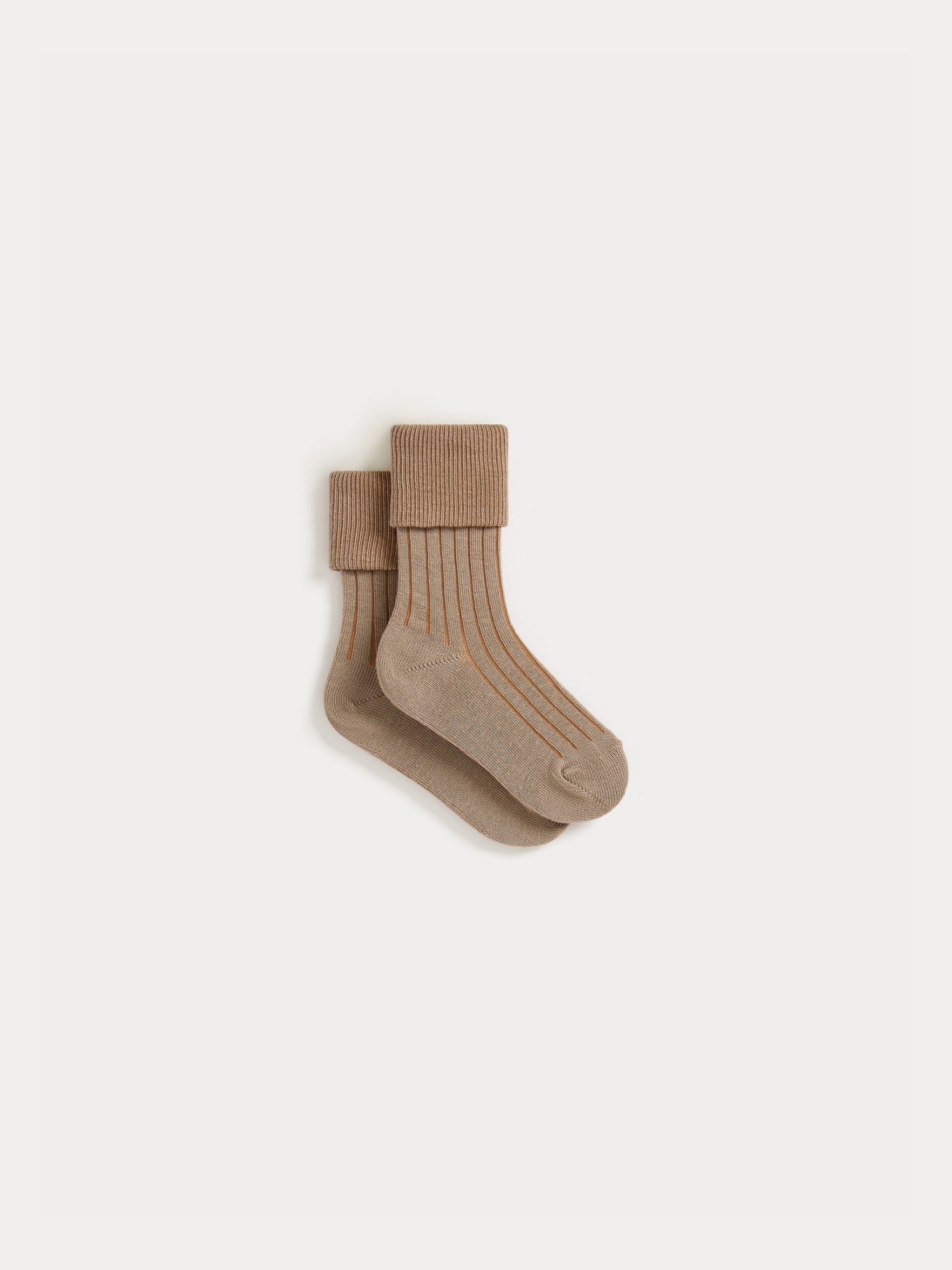 Unisex | Thorild Ribbed Socks | Natural