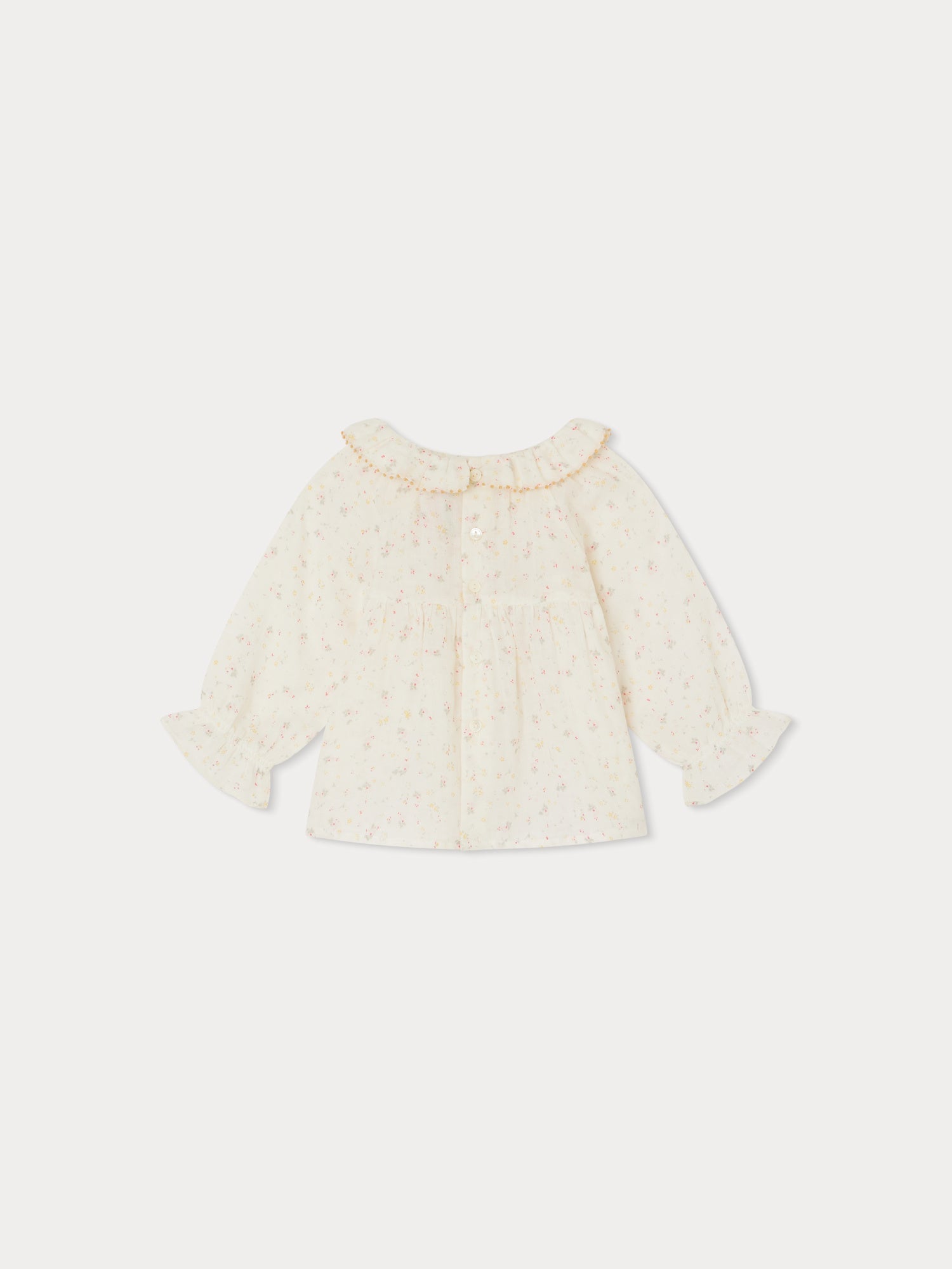 Girl | Embroidered Melly Blouse | Aqua Blue
