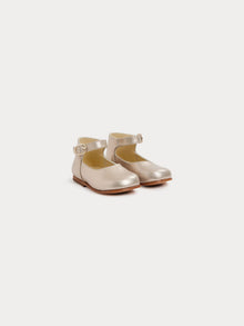 Girl | Bijou First Steps Shoes | Golden White