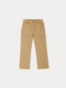 Boy | Gaël Pants In Beige Denim | Light Brown
