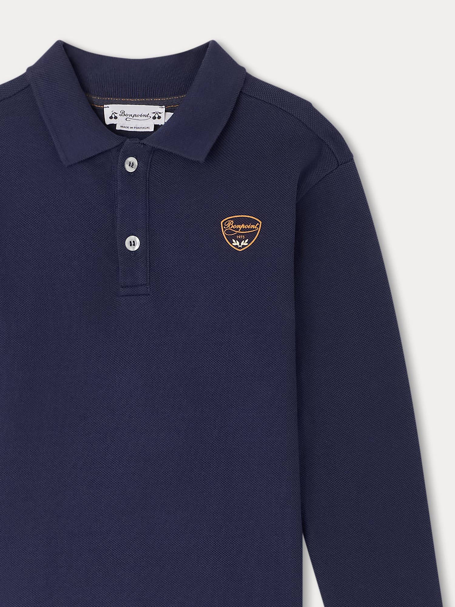 Boy | Darys Embroidered Navy Blue T Shirt | Navy