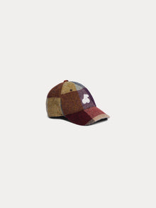 Girl | Arnold Checkered Wool Cap | Multicolor