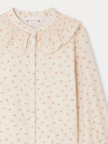Girl | Marga Cherry Print Blouse | Light Pink