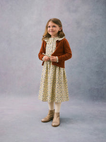 Girl | Gingery Cashmere Cardigan | Sienna