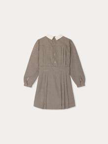 Girl | Mona Checkered Dress | Navy Checked