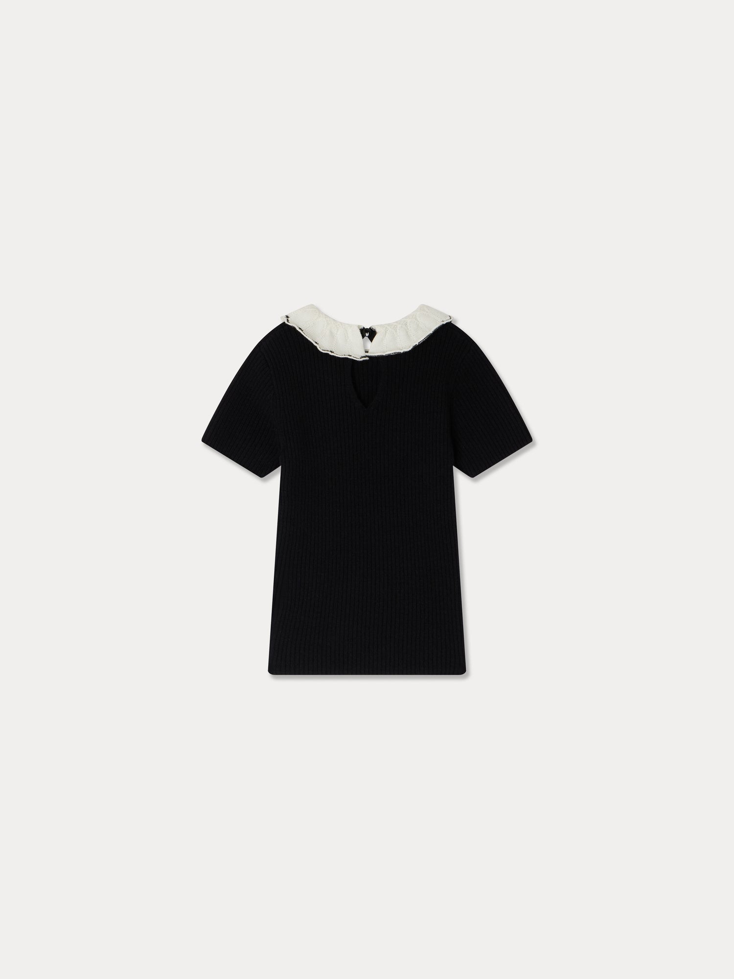 Girl | Génie Wool Sweater | Black