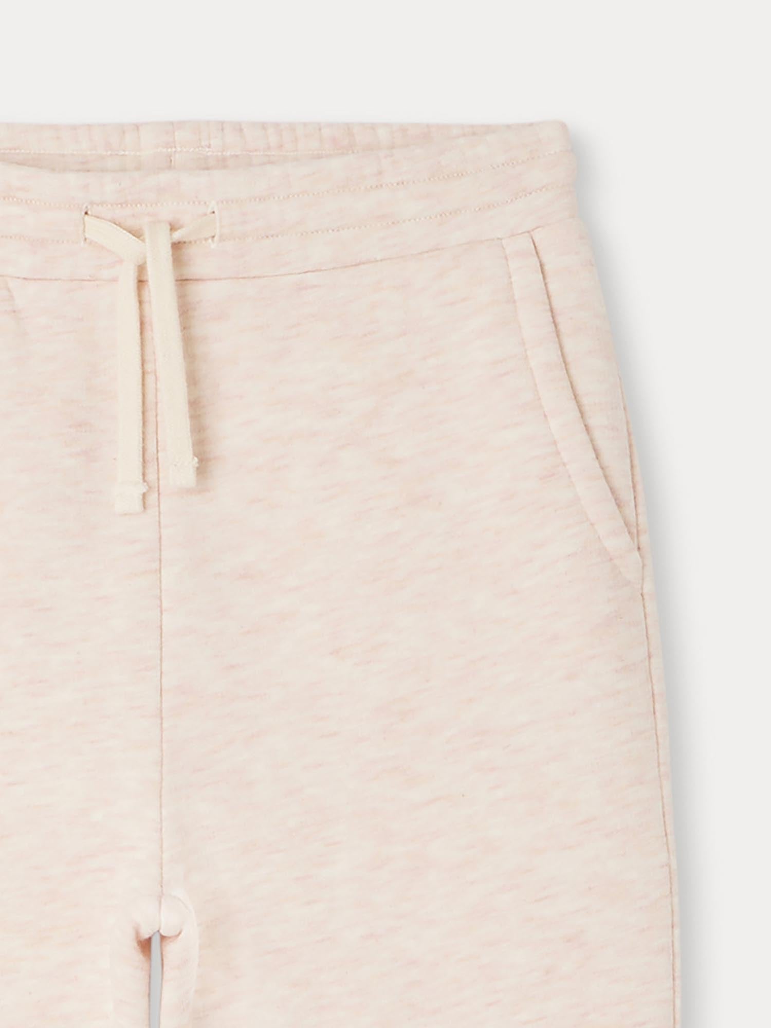 Girl | Dalila Pink Flared Sweatpants | Powder Pink