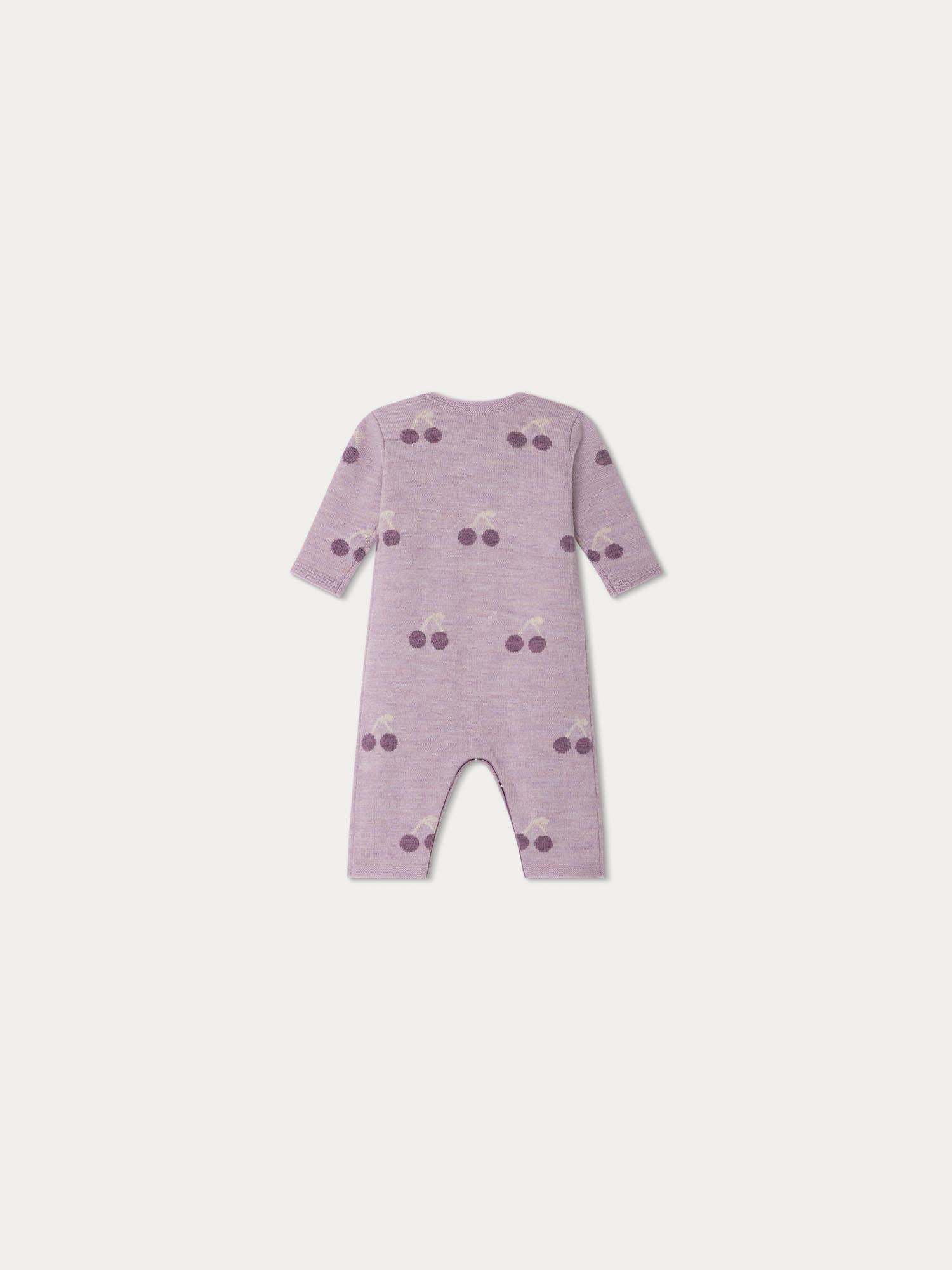 Girl | Gwenda Wool Jumpsuit | Plum