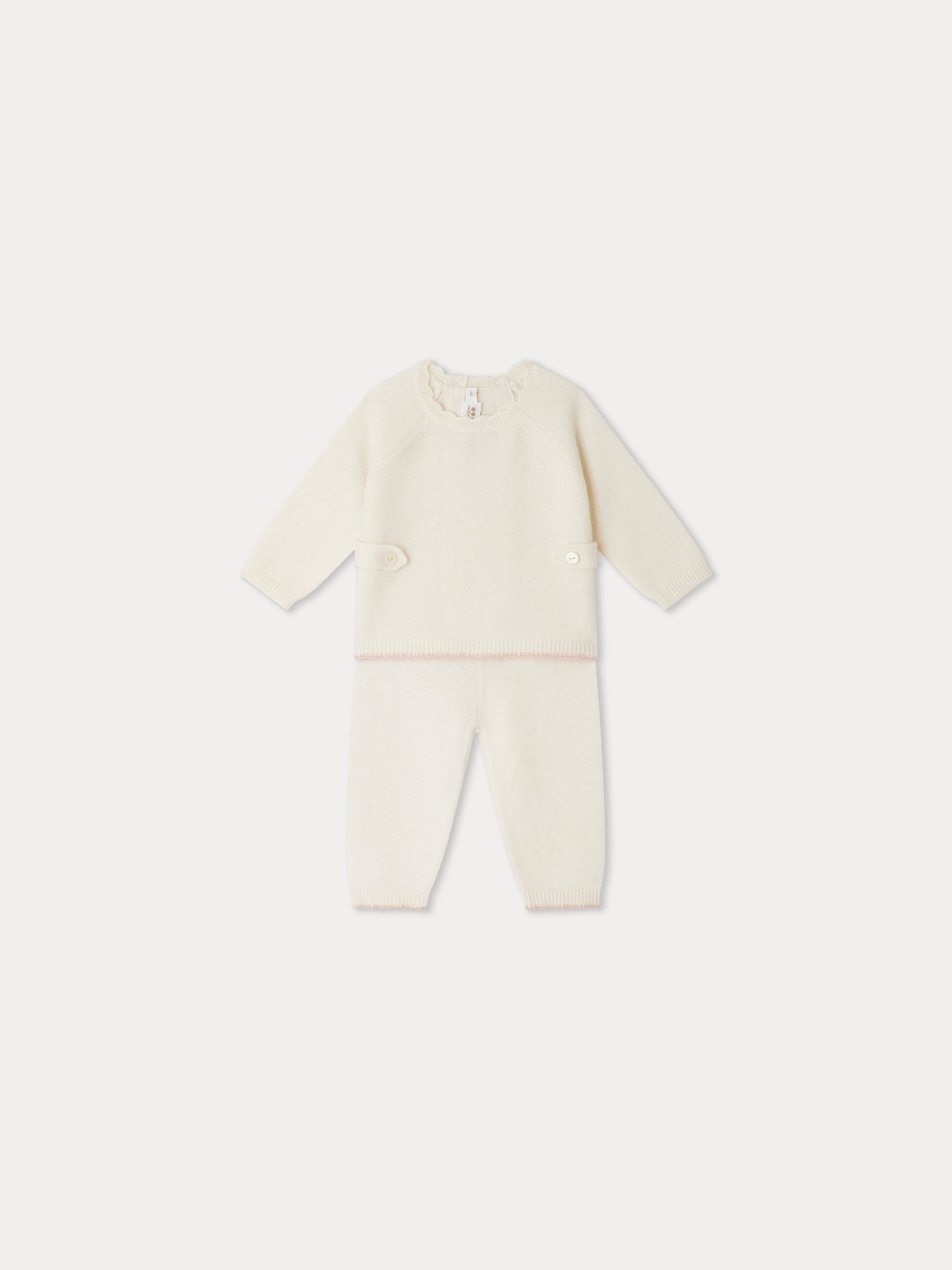 Girl | Gardina Cashmere Set | White Milk