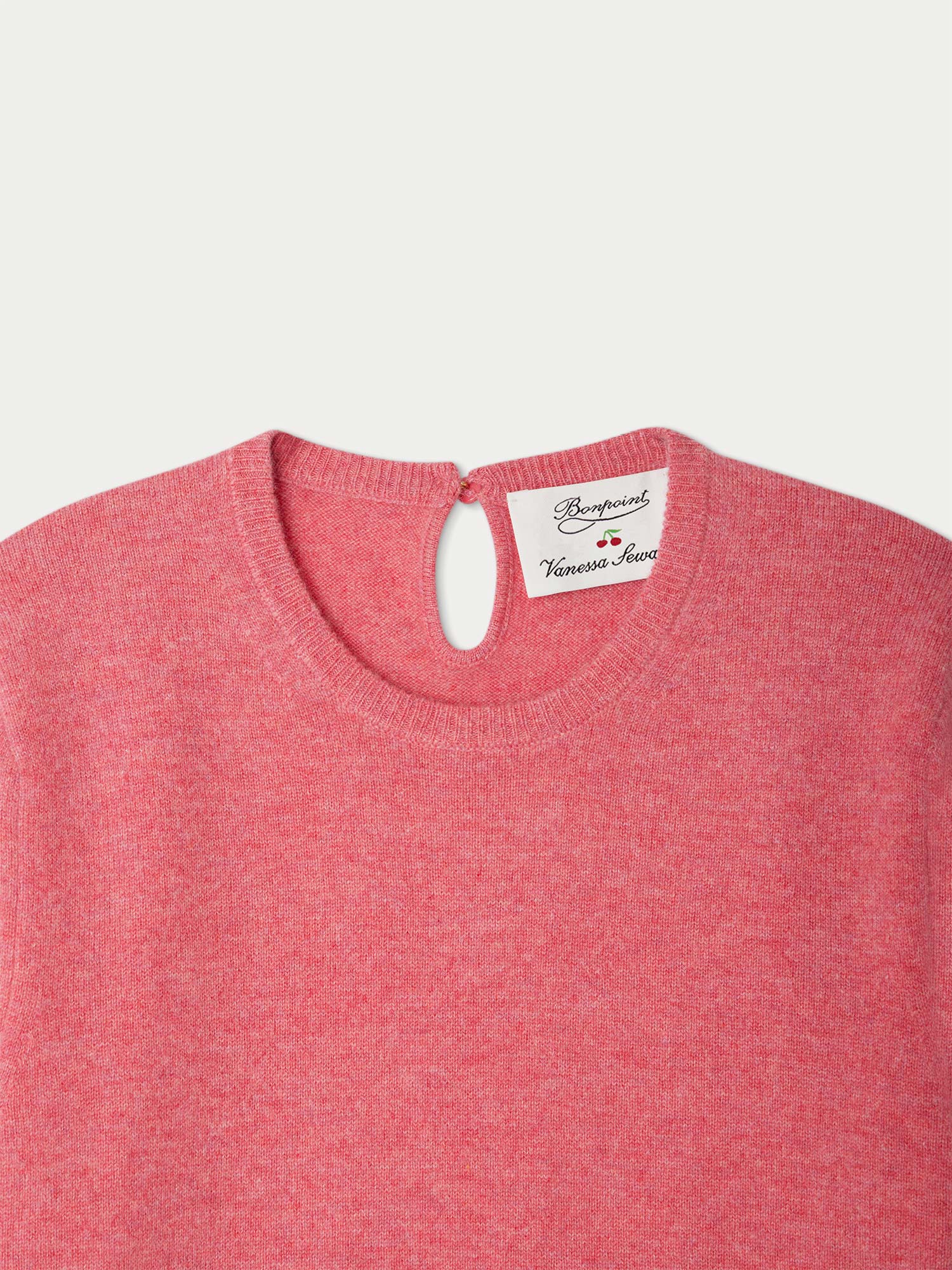 Women | Bonpoint X Vanessa Seward Ginger Cashmere Sweater | Raspberry