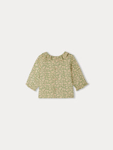 Girl | Ganiti Two Toned Print Blouse | Clover
