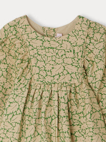 Girl | Gaetane Dress With Pearly Buttons | Clover