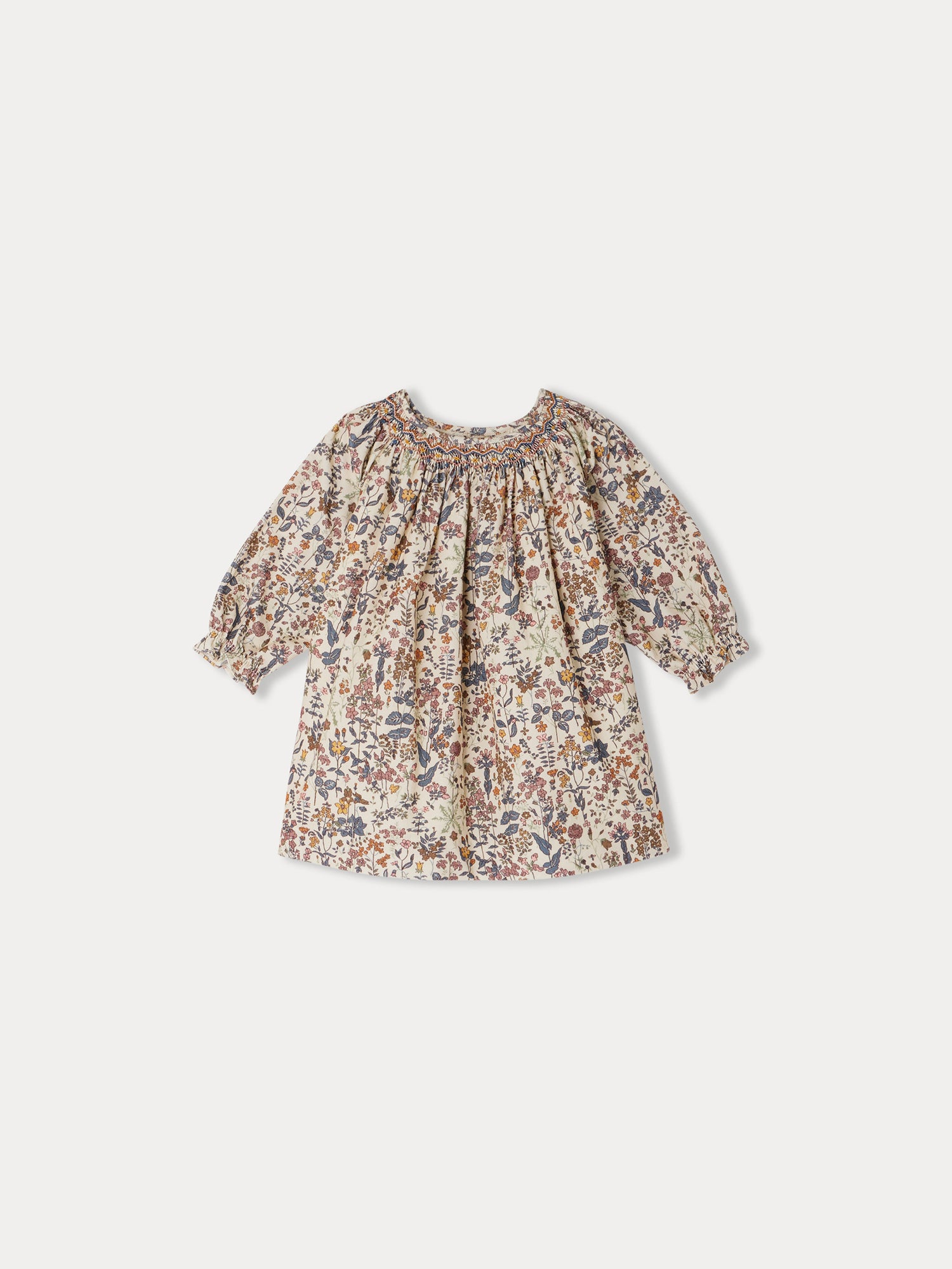Girl | Griottine Liberty Fabric Dress | Multicolor
