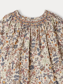 Girl | Griottine Liberty Fabric Dress | Multicolor
