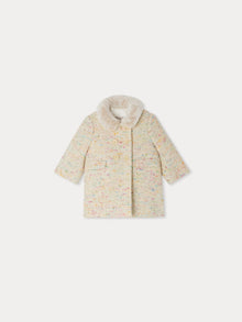 Girl | Moka Wool And Alpaca Coat | Multicolored