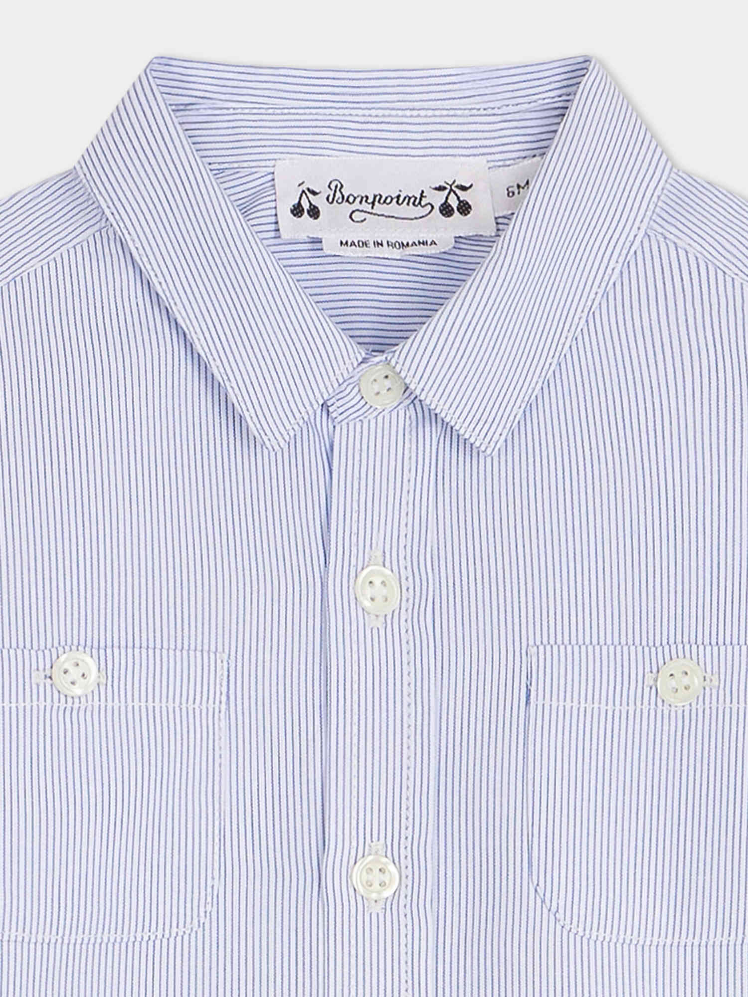 Boy | Mico Printed Shirt | Blue