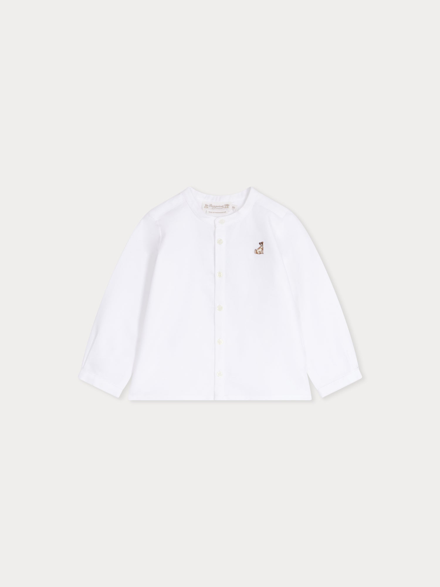 Boy | Cicero Poplin Tunic | White Milk