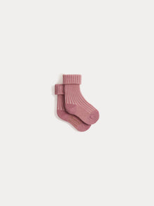 Unisex | Gadilson Pink Ribbed Socks | Blotter