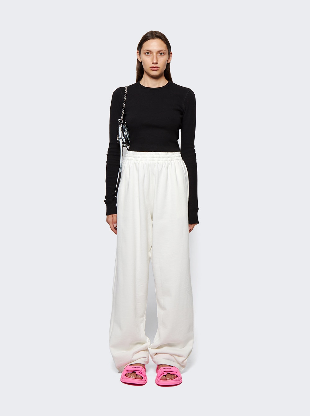 Women | WARDROBE.NYC X Hailey Bieber | Long Sleeve Tee | Black