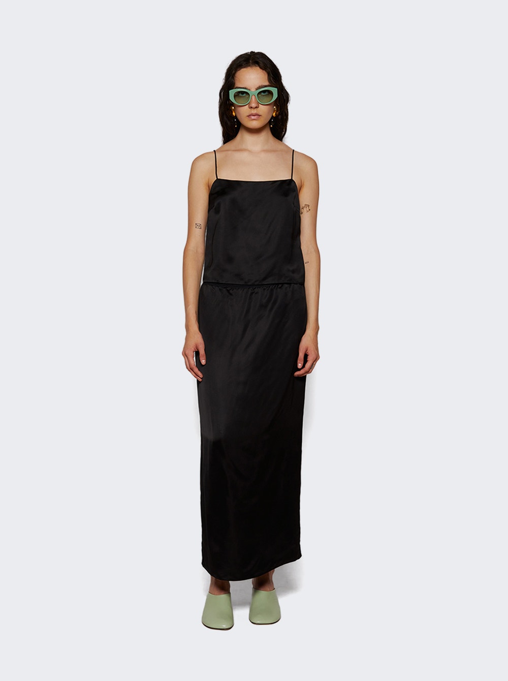 Women | WARDROBE.NYC | Slip Skirt | Black