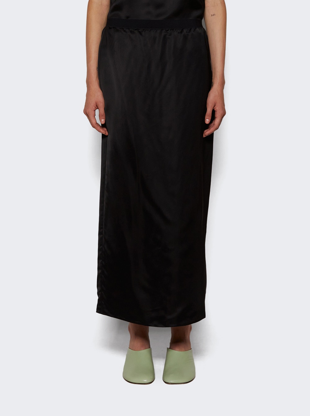 Women | WARDROBE.NYC | Slip Skirt | Black