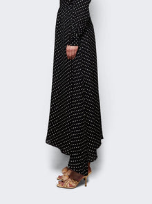 Women | WARDROBE.NYC | Flared Skirt Black Polka Dot