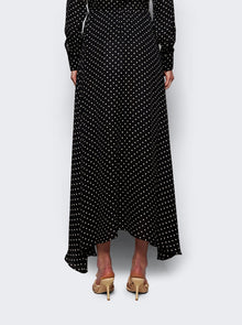 Women | WARDROBE.NYC | Flared Skirt Black Polka Dot