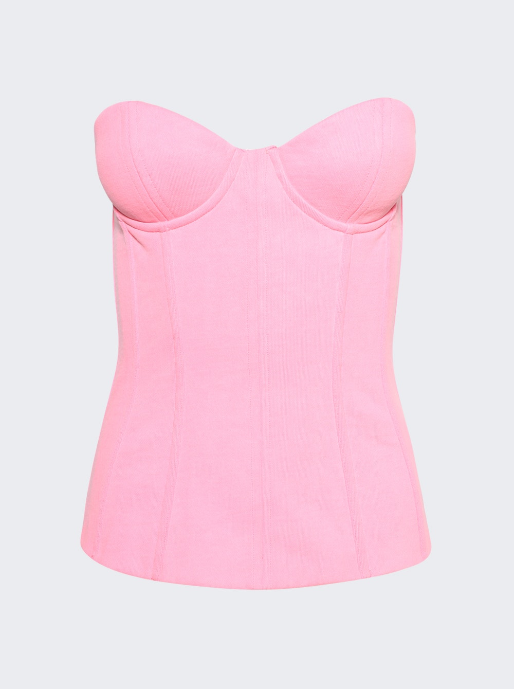 Women | VETEMENTS | Molleton Corset | Pink