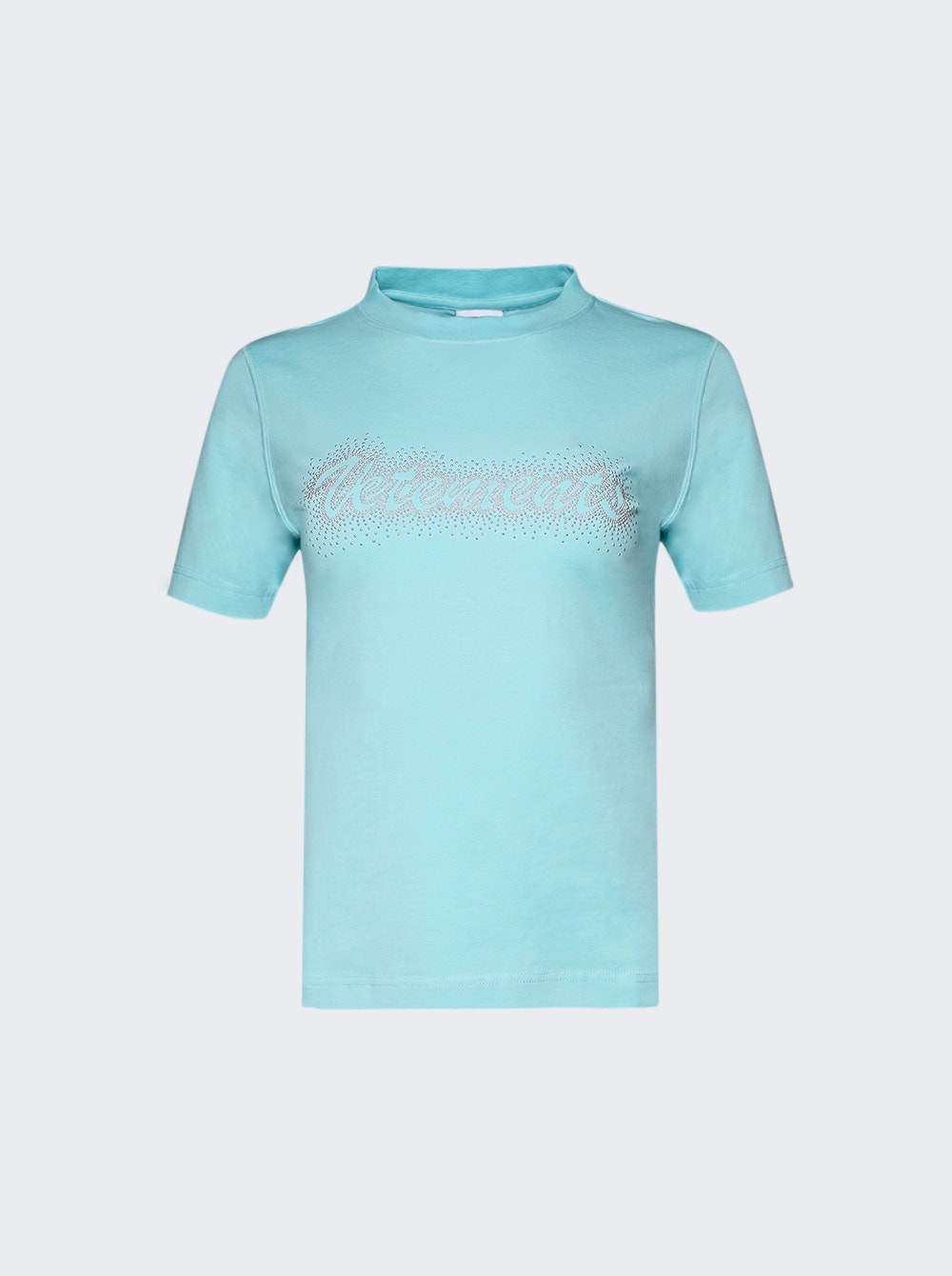 Women | VETEMENTS | Bling Logo Tee | Mint