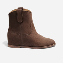 Womens | Amaya Bootie | Umber Brown Suede