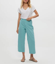 Geraldine Linen Straight Leg Pant | Serene